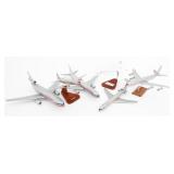 AMERICAN & BRITISH AIRLINES MODEL AIRPLANES