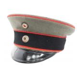 IMPERIAL GERMAN ARTILLERY SCHIRMMUTZE HAT