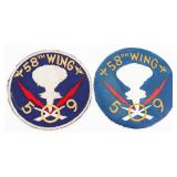 POST WWII USAAF 509th CG, 58th WING PATCH