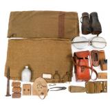 WWI US ARMY MADSEN MACHINE GUN POUCH & FIELD GEAR