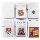 KOREAN WAR - VIETNAM WAR US ARMED FORCES LIGHTERS