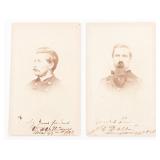 CIVIL WAR UNION NAMED 42nd OHIO IR CDV PHOTOGRAPHS