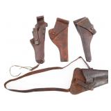 PRE-WWI - WWII US ARMY M1903, M1916 & M3 HOLSTERS