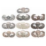 WWII US AIRBORNE PARATROOPER JUMP & GLIDER WINGS