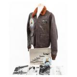 KOREAN WAR USN VS-30 NAMED G-1 JACKET & PHOTOS