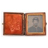 CIVIL WAR UNION SOLDIER TINTYPE PHOTOGRAPH