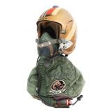 VIETNAM WAR US NAVY APH-5 FLIGHT HELMET