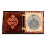 CIVIL WAR UNION SOLDIER TINTYPE PHOTOGRAPH