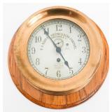 CROSBY STEAM GAGE / T.S. MARVEL SHIPBUILDING CLOCK