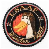 WWII USAAF GANDER FIELD CANADIAN MADE PATCH