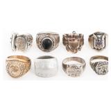 WWII - COLD WAR US ARMED FORCES SIGNET RINGS