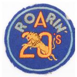 WWII USAAF 312th BOMB GROUP AUSTRALIAN MADE PATCH