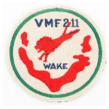 WWII USMC VMF-211 FS AUSTRALIAN MADE PATCH