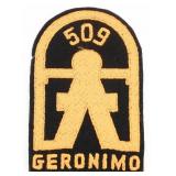 POST WWII US ARMY 509th PIR THEATER MADE PATCH