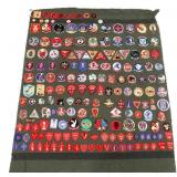 WWI - VIETNAM WAR USMC CUSTOM PATCH BLANKET