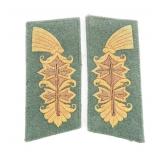 WWI IMPERIAL GERMAN PRUSSIAN GENERAL COLLAR TABS