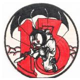 WWII US ARMY AIRBORNE 513th PIR POCKET PATCH