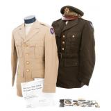 WWII - COLD WAR USAAF NAMED PILOT UNIFORM GROUPING
