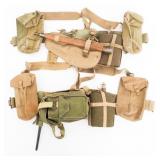 WWII BRITISH WEB COMBAT SUSPENSION SETS