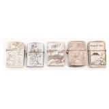 POST WWII OCCUPATION US CIGARETTE LIGHTERS