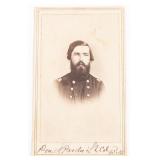 CIVIL WAR UNION NAMED 42nd OHIO IR CDV PHOTOGRAPH