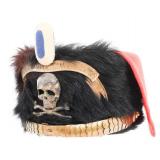 IMPERIAL GERMAN 17th BRUNSWICK HUSSAR REGT BUSBY