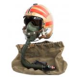 VIETNAM WAR USN APH-6A  FLIGHT HELMET