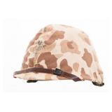 WWII - KOREAN WAR USMC M1 COMBAT HELMET & COVER