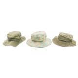 WWII USMC FOUL WEATHER & CAMO BOONIE HATS
