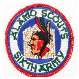 WWII US ARMY ALAMO SCOUTS 6th ARMY PATCH