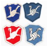 WWII US ARMY 158th REGIMENTAL COMBAT TEAM PATCHES