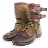KOREAN WAR US ARMY OKINAWA JUNGLE BOOTS
