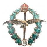 WWI AUSTRO-HUNGARIAN FIELD PILOT BADGE