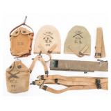 WWI US ARMY TRENCH PERISCOPE & FIELD GEAR