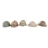 WWII - POST WAR WORLD MILITARY COMBAT HELMETS
