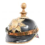 GERMAN SAXON ARTILLERY RESERVE OFFICER PICKELHAUBE