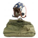 VIETNAM WAR US ARMED FORCES HGU-2/P FLIGHT HELMET