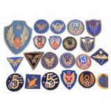 WWII USAAF AIR FORCES THEATER MADE PATCHES