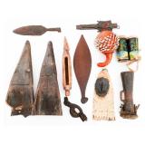 WORLD STATUES, VASE & INSTRUMENT TOURIST PIECES