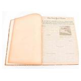 WWII NEW YORK TIMES FEB 18 - MAR 19 NEWSPAPER BOOK