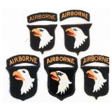 WWII - COLD WAR US 101st AIRBORNE DIV. PATCHES