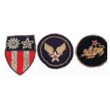 WWII USAAF CBI FLYING TIGERS THEATER MADE PATCHES