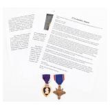 WWII USAAF KIA  PURPLE HEART & SERVICE CROSS GROUP