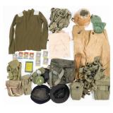 GULF WAR IRAQI M80 HELMET & FIELD GEAR