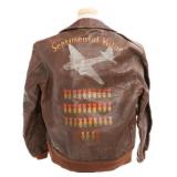 WWII USAAF BOMBER NAMED TYPE A-2 FLIGHT JACKET