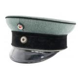 WEIMAR GERMAN 14th DRAGOON REGT SCHIRMMUTZE HAT