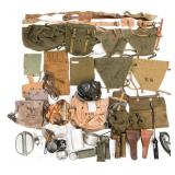 WWII US ARMED FORCES FIELD GEAR