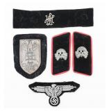 WWII GERMAN WAFFEN SS PANZER BADGE & INSIGNIA