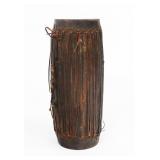 AFRICAN TRIBAL DRUM