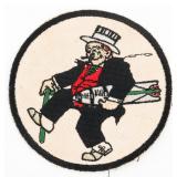 WWII USAAF 11th BS, 7th & 341st BOMB GROUP PATCH